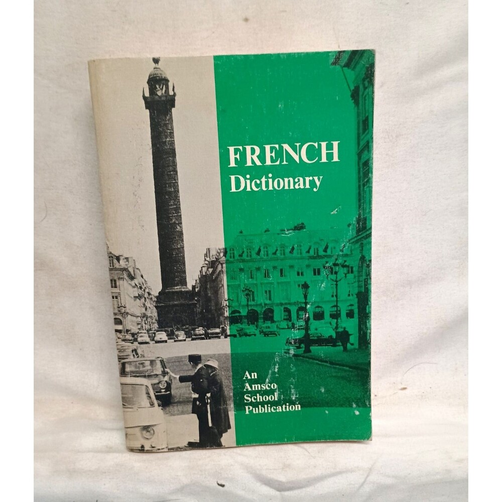 New College French & English Dictionary Roger J Steiner Amsco 1972 Paperback